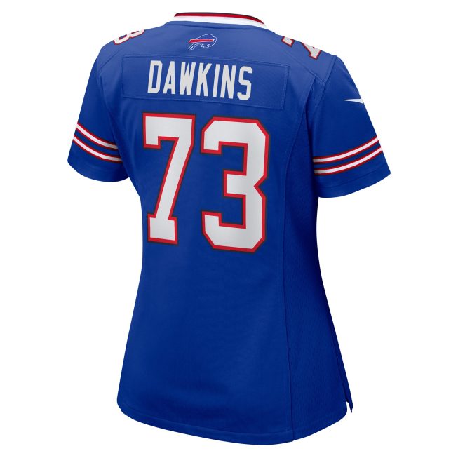 Dion Dawkins Buffalo Bills Women's Game Jersey - Royal - Image 3