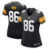 Hines Ward 86 Pittsburgh Steelers Women Retired Jersey - Black