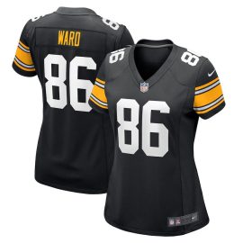 Hines Ward 86 Pittsburgh Steelers Women Retired Jersey - Black