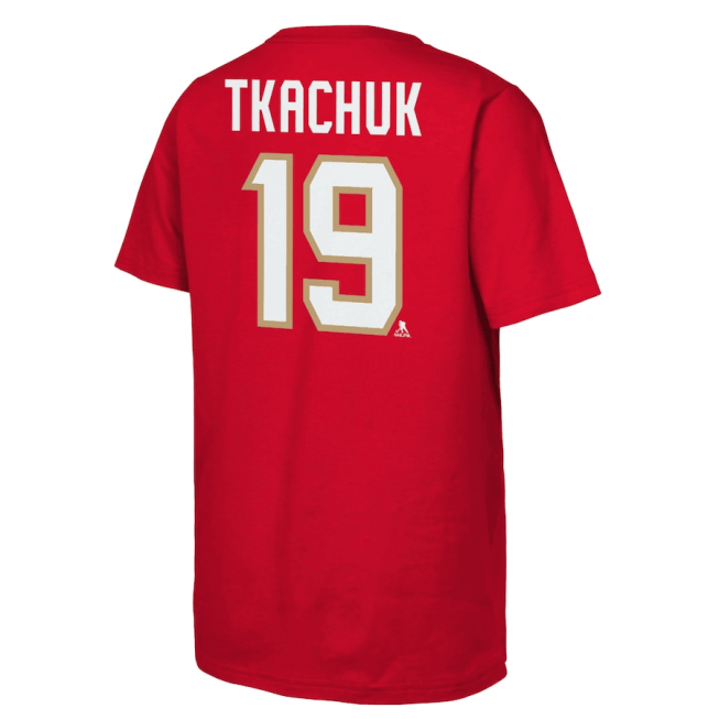 Matthew Tkachuk Florida Panthers 2024 Stanley Cup Final T-Shirt – Red - Image 3