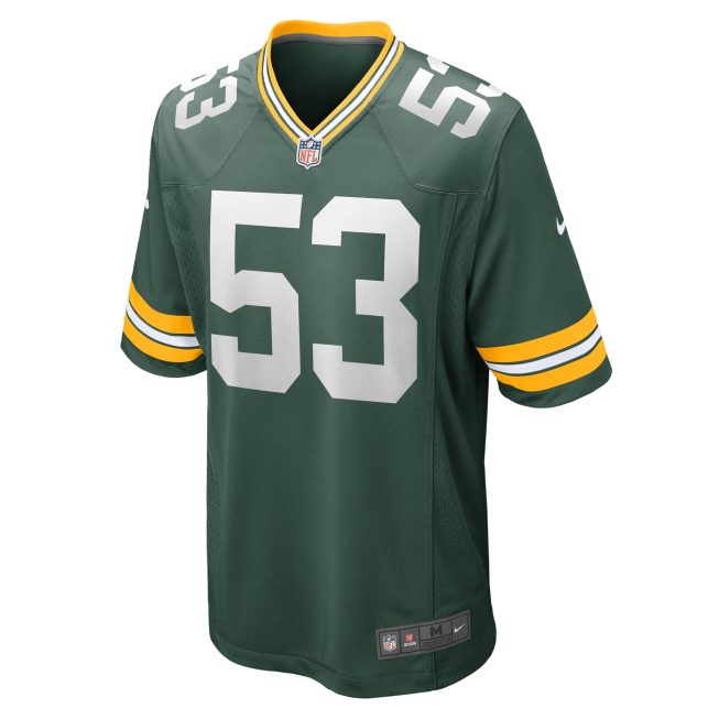 Arron Mosby Green Bay Packers Team Game Jersey - Green - Image 2