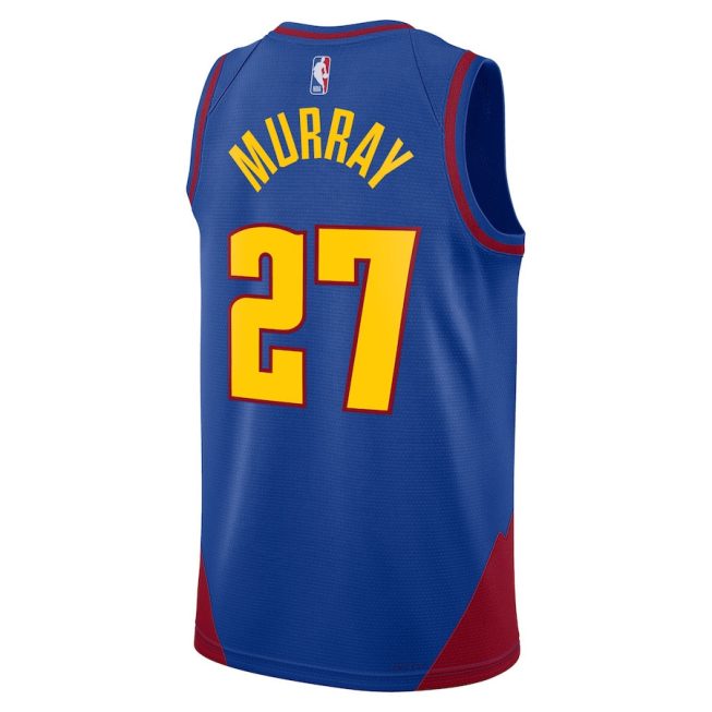 Jamal Murray 27 Denver Nuggets Unisex Swingman Jersey - Statement Edition - Royal - Image 3