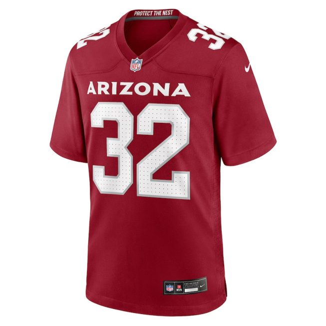 Joey Blount 32 Arizona Cardinals Men GameJersey - Cardinal - Image 2