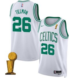 Xavier Tillman 26 Boston Celtics 2024 FINALS CHAMPIONS Swingman Jersey - Association Edition - White