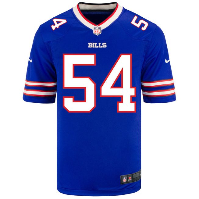Baylon Spector 54 Buffalo Bills Men Home Game Jersey - Royal - Image 2