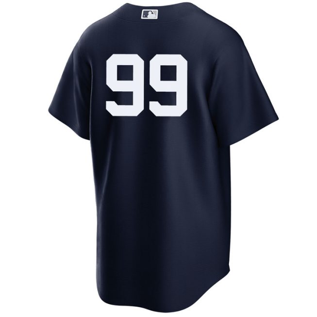 Aaron Judge New York Yankees Alternate Navy Player World Series Jersey - Image 2