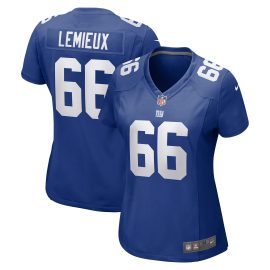 Shane Lemieux New York Giants Women's Game Jersey - Royal