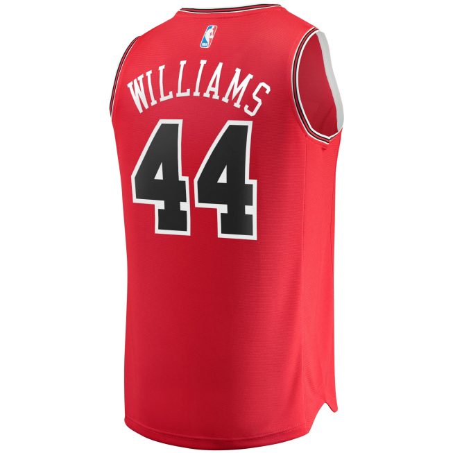 Patrick Williams Chicago Bulls Fanatics Fast Break Replica Jersey - Icon Edition - Red - Image 3