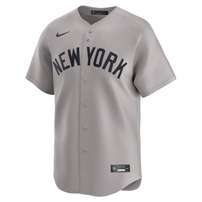 Anthony Volpe New York Yankees Away Limited Player Jersey - Gray - Image 2