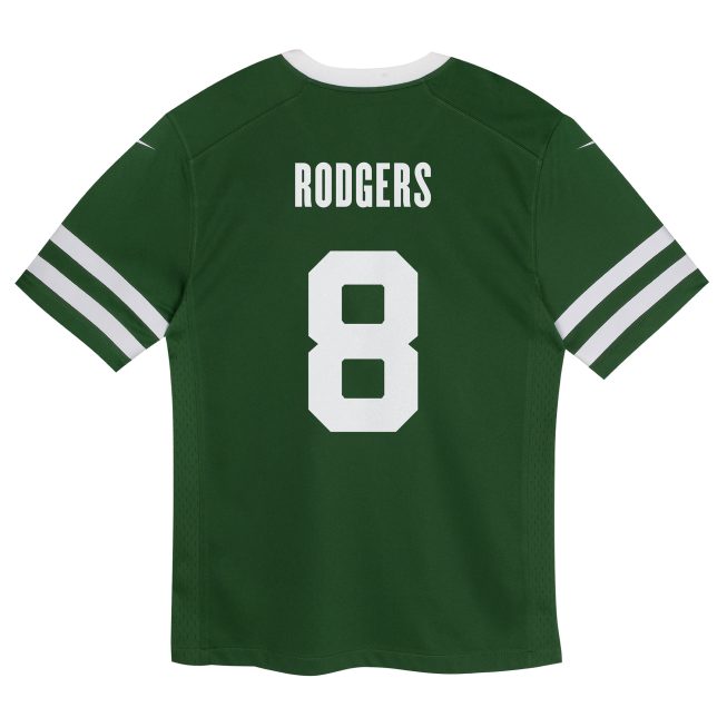Aaron Rodgers New York Jets Infant Game Jersey - Legacy Green - Image 3