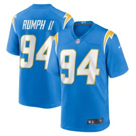 Chris Rumph II Los Angeles Chargers Game Jersey - Powder Blue