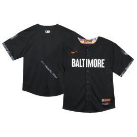 Baltimore Orioles Toddler City Connect Limited Jersey - Black