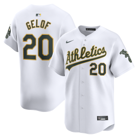 Zack Gelof Oakland Athletics Youth Home Limited Player Jersey - White