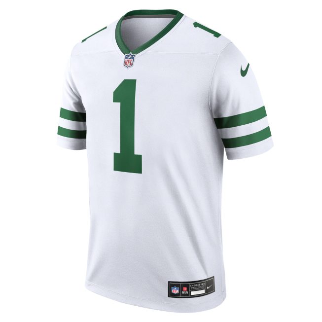 Sauce Gardner New York Jets Legend Jersey - Legacy White - Image 2