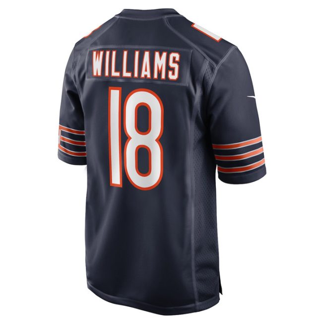 Caleb Williams Chicago Bears 2024 First Round Pick Player Game Jersey - Navy - Image 3