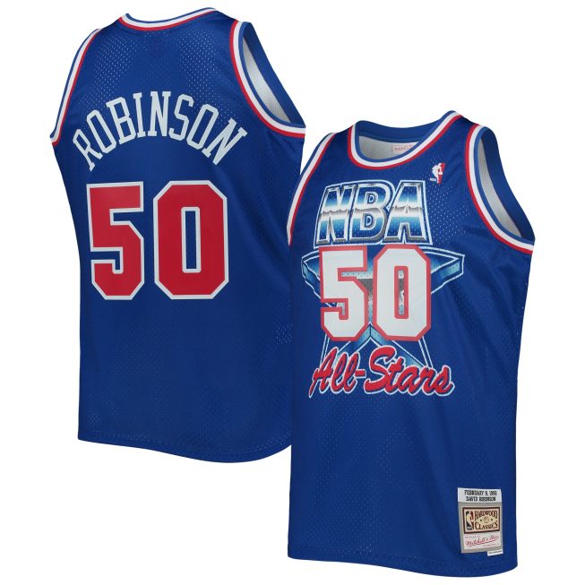 David Robinson Western Conference Mitchell & Ness Hardwood Classics 1992 All-Star Game Swingman Jersey - Royal
