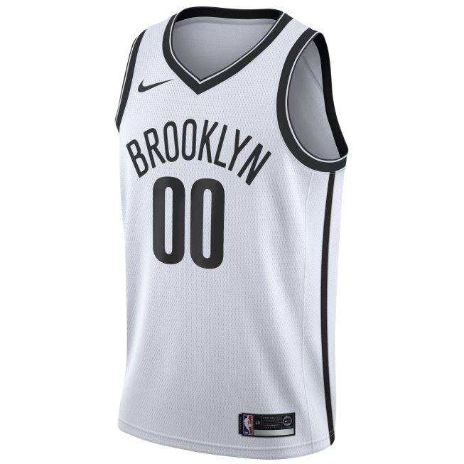 Brooklyn Nets 2020/21 Swingman Custom Jersey - Association Edition - White - Image 2