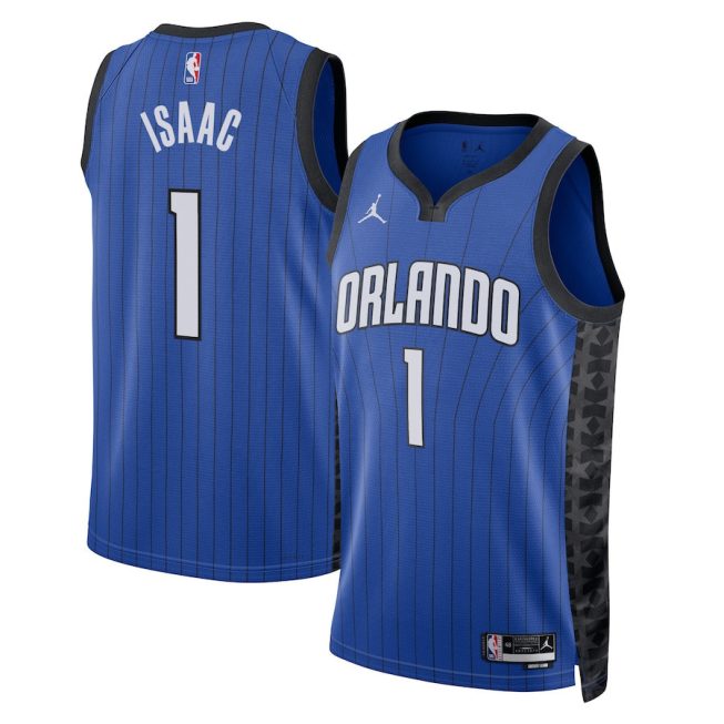 Jonathan Isaac 1 Orlando Magic Unisex Swingman Jersey - Statement Edition - Royal
