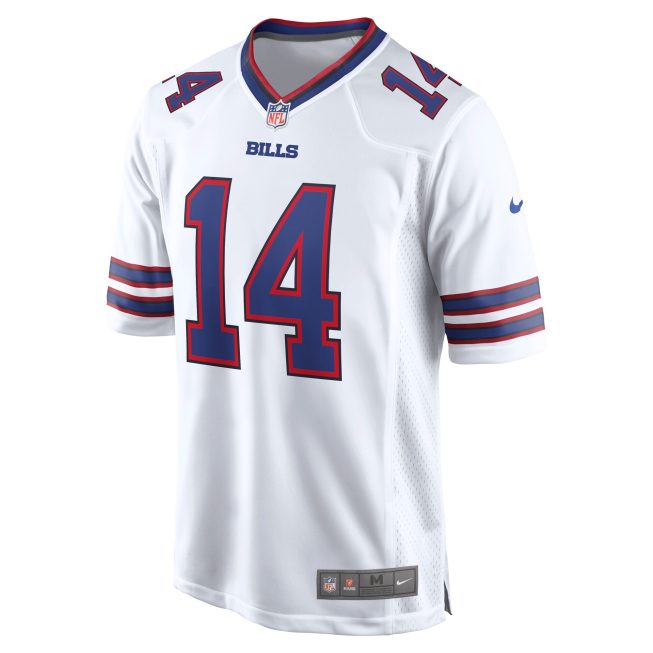 Stefon Diggs Buffalo Bills Game Jersey - White - Image 2