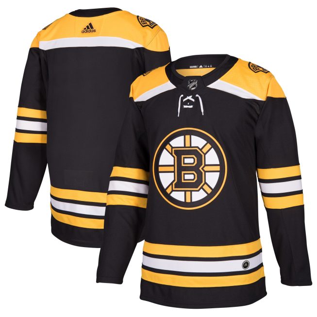 Boston Bruins Home Authentic Blank Jersey - Black