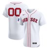 Boston Red Sox Home Elite Pick-A-Player Retired Roster Patch Jersey - White