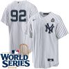Yoendrys Gomez New York Yankees Youth Home Player World Series Jersey