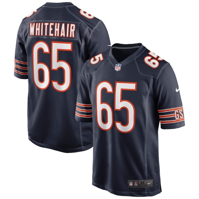 Cody Whitehair 65 Chicago Bears Men Game Jersey - Navy