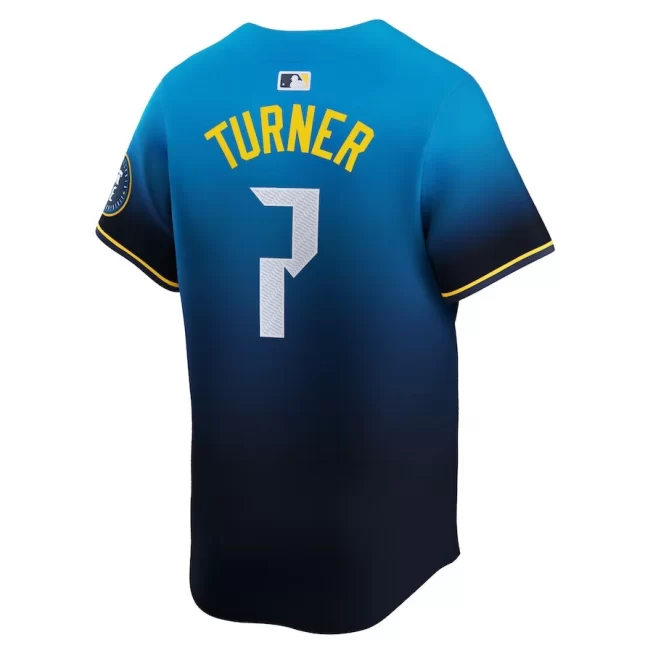 Trea Turner 7 Philadelphia Phillies 2024 Limited City Connect Jersey - Mens - Image 3