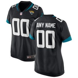 Jacksonville Jaguars Women's Custom Jersey - Black