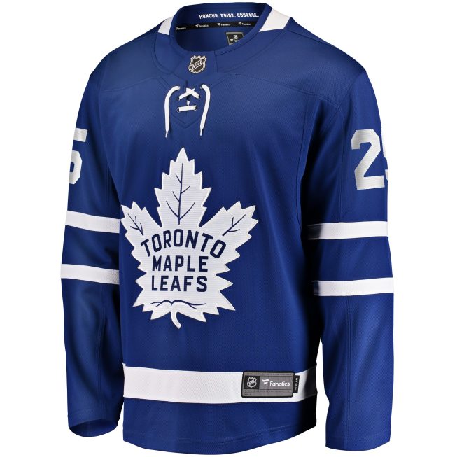 Conor Timmins Toronto Maple Leafs Fanatics Home Premier Breakaway Player Jersey - Blue - Image 2