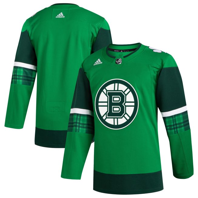Boston Bruins 2023 St. Patrick's Day Primegreen Authentic Jersey - Kelly Green