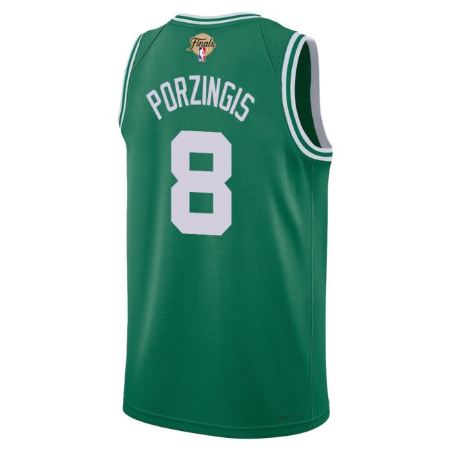 Payton Pritchard 11 Boston Celtics 2024 FINALS PATCH Icon Edition Jersey - Kelly Green - Image 3