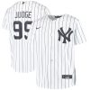 Aaron Judge New York Yankees Youth Alternate Replica Player Jersey - White