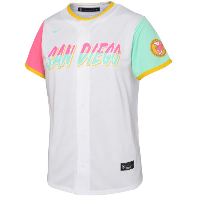 Fernando Tatis Jr. San Diego Padres Toddler City Connect Replica Player Jersey - White - Image 2