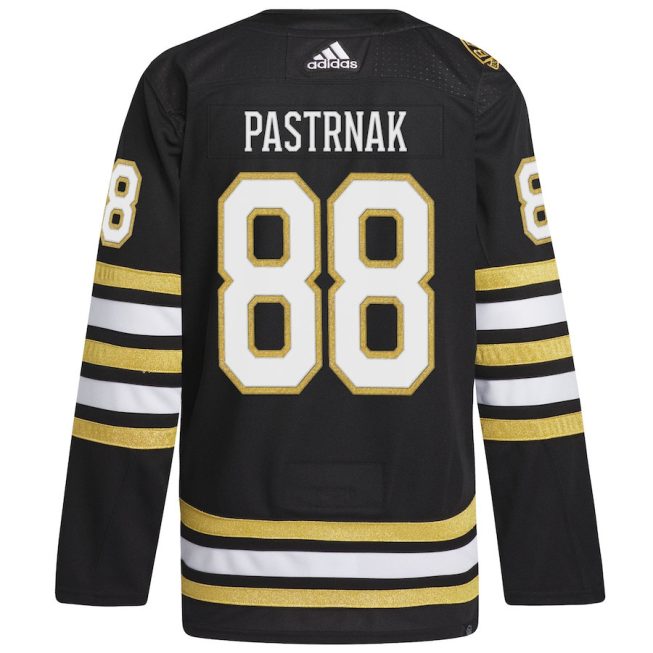David Pastrnak 88 Boston Bruins Primegreen Men Jersey - Black - Image 3