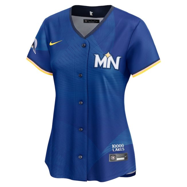Carlos Correa 4 Minnesota Twins 2024 City Connect Limited Women Jersey - Royal - Image 2