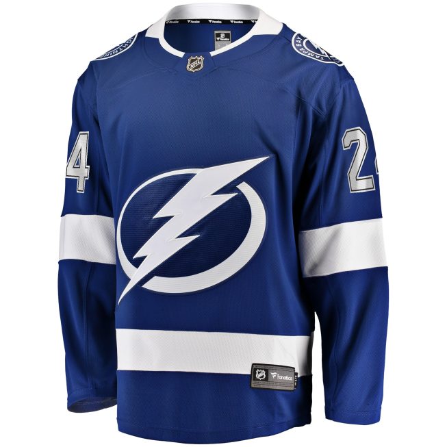 Zach Bogosian Tampa Bay Lightning Fanatics Home Breakaway Player Jersey - Blue - Image 2