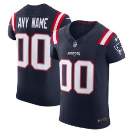 New England Patriots Vapor F.U.S.E. Elite Custom Jersey - Navy