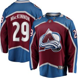 Nathan MacKinnon Colorado Avalanche Fanatics Home Breakaway Jersey - Burgundy