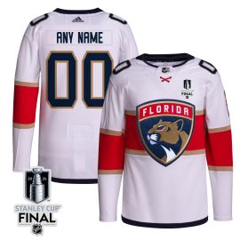 Florida Panthers 2024 STANLEY CUP Final Away Breakaway Jersey Customized - Men, White