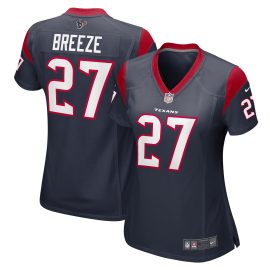 Brady Breeze Houston Texans Women's Team Game Jersey - Navy