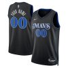 Dallas Mavericks 2023/24 Swingman Jersey Customized - City Edition - Black
