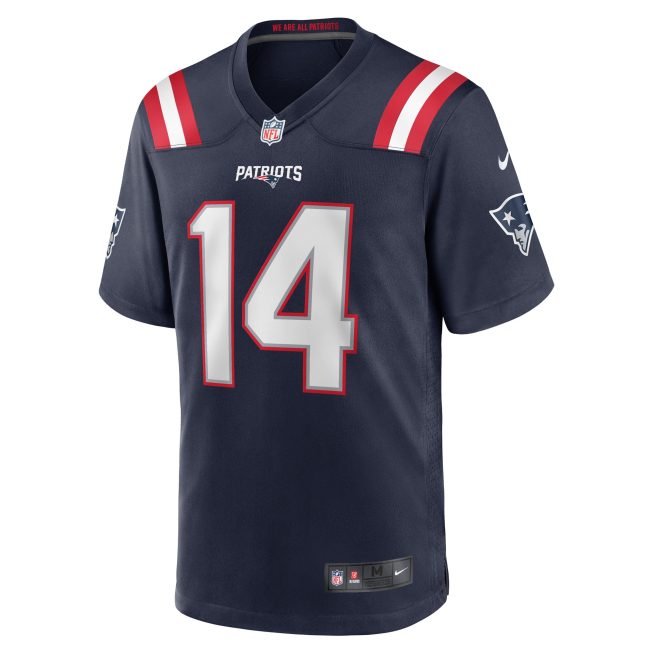 Ty Montgomery New England Patriots Player Game Jersey - Navy - Image 2