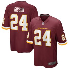 Antonio Gibson 24 Washington Commanders Team Men Game Jersey - Burgundy