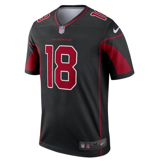 A.J. Green 18 Arizona Cardinals Men Legend Jersey - Black - Image 2