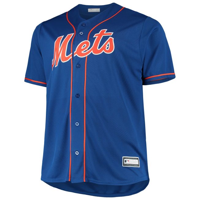 Pete Alonso New York Mets Big & Tall Replica Player Jersey - Royal - Image 2