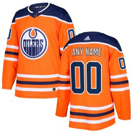 Edmonton Oilers Authentic Custom Jersey - Orange