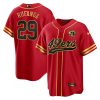 Talanoa Hufanga 29 San Francisco 49ers Baseball Men Jersey - Black Red