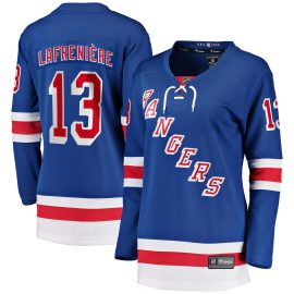 Alexis Lafreniere New York Rangers Fanatics Women's Breakaway Player Jersey - Blue