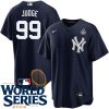 Aaron Judge New York Yankees Alternate Navy World Series Jersey